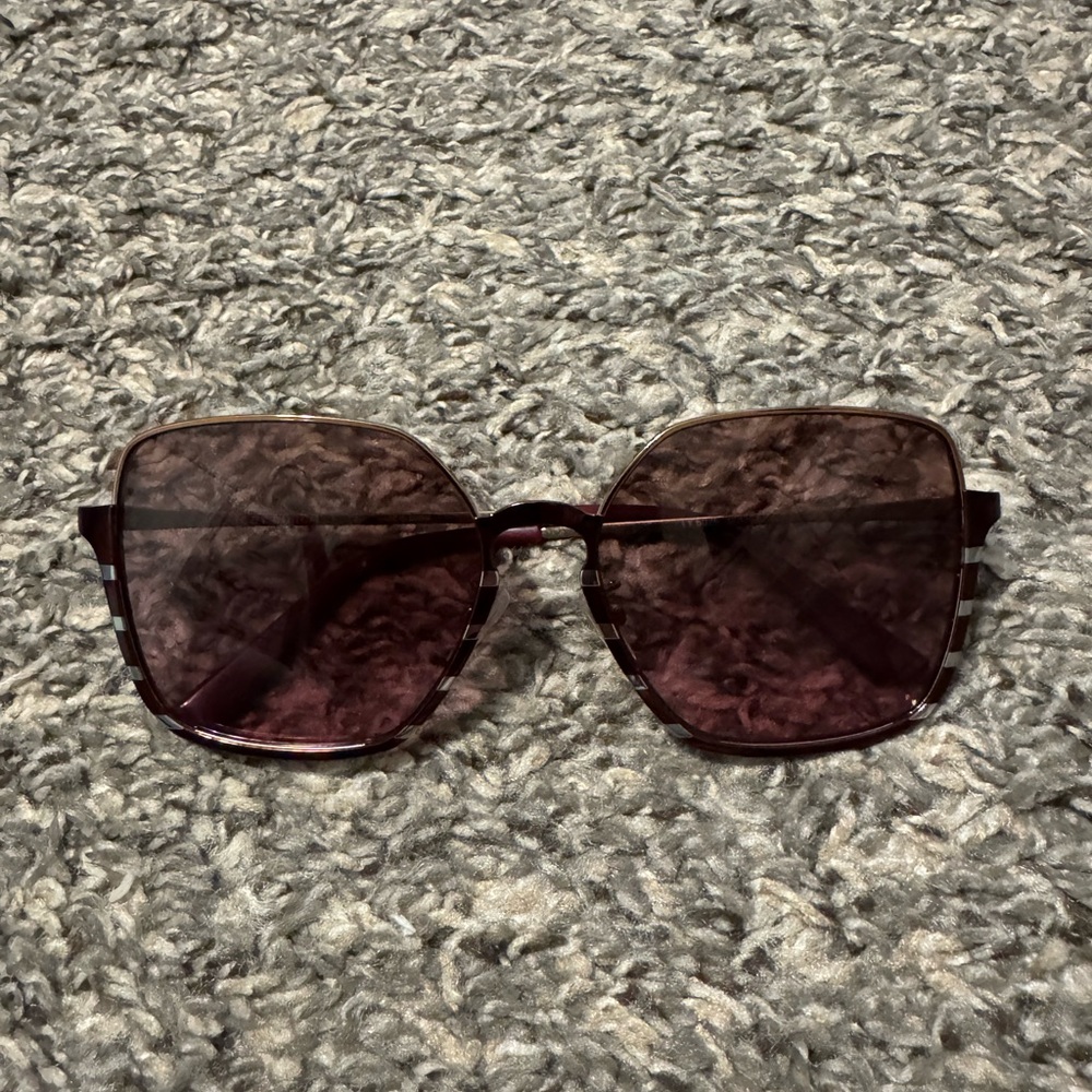 Tory Burch Dark Purple Sunglasses
